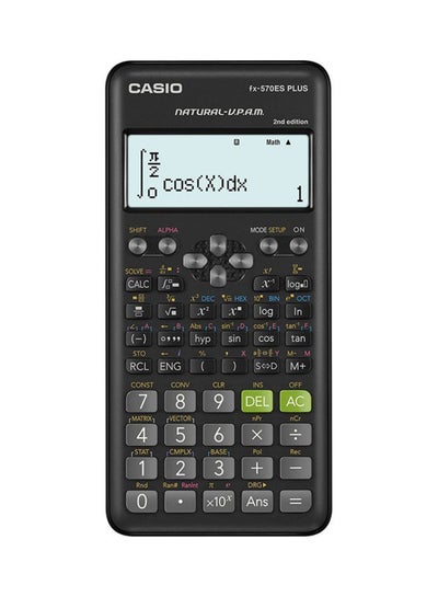 Buy Fx-570Es Plus 2nd Edition Calculator Black in UAE