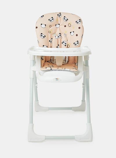 Buy Ultra Compact Baby Feeding High Chair Lightweight And Foldable With Multiple Recline Modes Suitable For Babies For 6 Months To 3 Years white/champagne in UAE