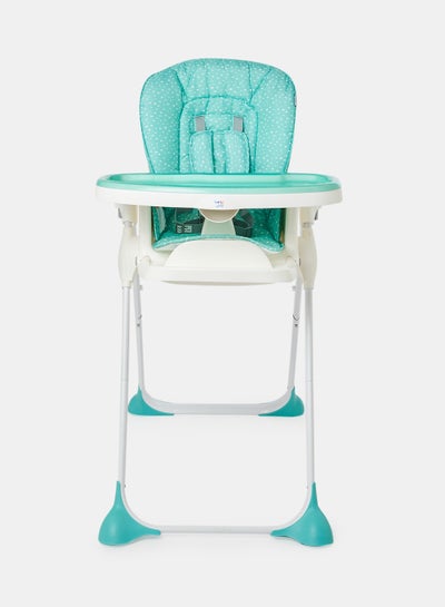 اشتري Ultra Compact Baby Feeding High Chair Lightweight And Foldable With Multiple Recline Modes Suitable For Babies For 6 Months To 3 Years Green في الامارات