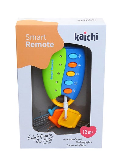 Buy Musical Remote Control Keys Multicolored For Kids Durable And Unique Design 13.5x5x20.5cm in Saudi Arabia