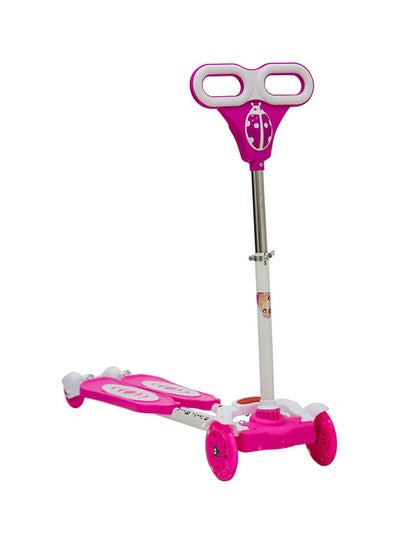 Buy 3-Wheel Scooter With 2 Leg Support And Non Slip Handle Grip Comfortable For Kids 74x26.5x13.5cm in Saudi Arabia