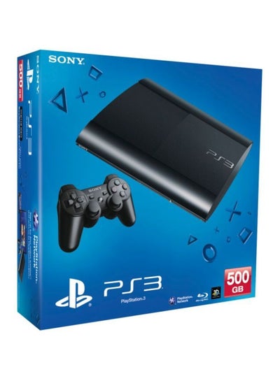 Buy PlayStation 3 Super Slim 500GB Console With Dualshock 4 Controller (Box Damage) in Saudi Arabia