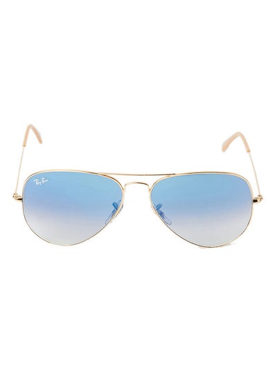 Buy Aviator Sunglasses - 0RB3025 - Lens Size: 58 mm - Gold in UAE