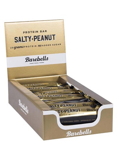 Buy Salty Peanut Protein Bar of 55g Pack Of 12 in UAE