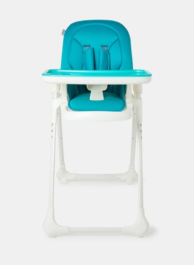 Buy Ultra Compact Baby Feeding High Chair Lightweight And Foldable With Multiple Recline Modes Suitable For Babies For 6 Months To 3 Years Green in Saudi Arabia