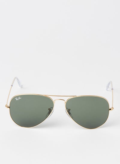 Buy Full Rim Aviator Sunglasses - 0RB3025 - Lens Size: 58 mm - Gold in Saudi Arabia