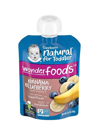 Buy Toddler Banana Blueberry 99grams in UAE