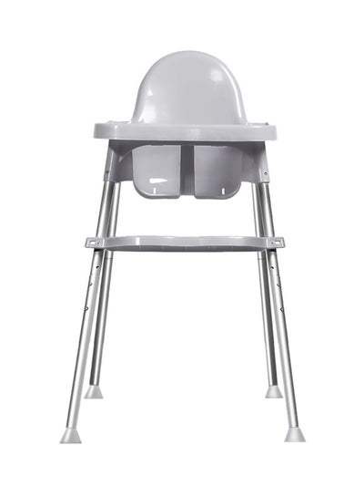 Buy High Chair With Removable Tray - Grey in Saudi Arabia