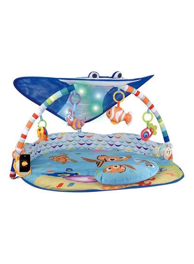 Buy Baby Activity Mat Foldable Infant Gym Playmat With Crawling Blanket Play 92*80*60cm in Saudi Arabia