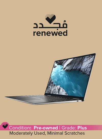 Buy Renewed - XPS 13 9310 Convertible Ultrabook With 13.4 Inch UHD+ Display, Intel Core i7-1165G7/32GB RAM/1TB SSD/ Intel Iris Xe Graphics/Win 10 Home/International Version English/Arabic Silver in UAE