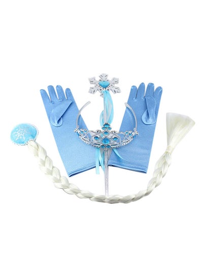 Buy 4-Piece Princess Elsa Anna Accessory Set 57cm in Saudi Arabia