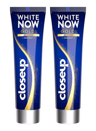 Buy Gold White Now Toothpaste Pack of 2 75ml in UAE