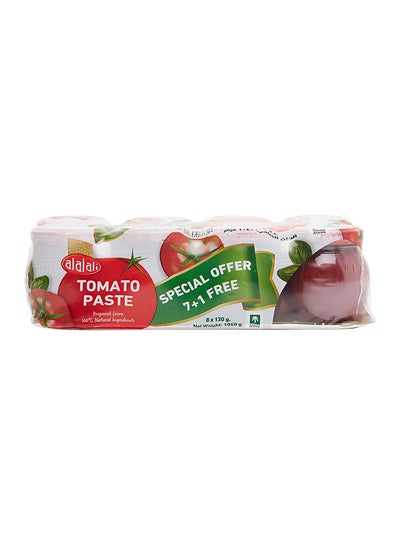 Buy Tomato Paste 130grams Pack of 8 in UAE