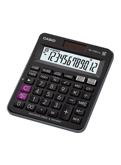 Buy MJ-120D Plus-BK 12-Digit Financial And Business Calculator Black in Saudi Arabia