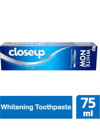 Buy Toothpaste White Now Gold 75ml in Saudi Arabia
