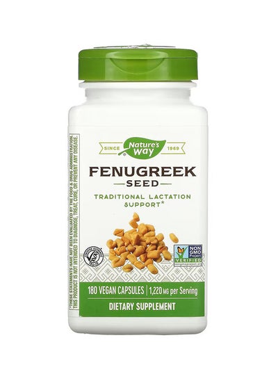 Buy Fenugreek Seed, 180 Capsules in UAE