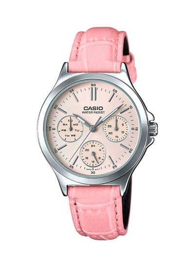 Buy Women's Enticer Water Resistant Analog Watch LTP-V300L-4A - 38 mm - Pink in Saudi Arabia