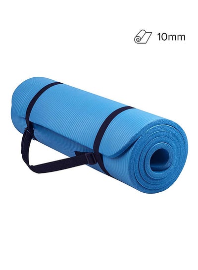 Buy Yoga Mat Blue 62.6cm in Saudi Arabia