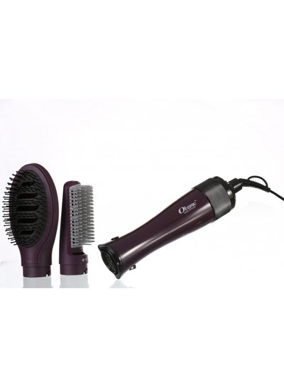 Buy Hair Styler Kit OK-2118 Wine/Grey 600grams in Saudi Arabia