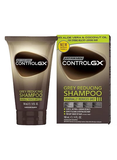 Buy Control GX  Shampoo, Gradually Colors Hair, 4 Ounce White 118ml in UAE