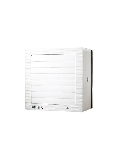 Buy Milano Auto Shutter Exaust Fan 210700100007 White in UAE