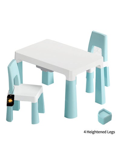 Buy Kindergarten Children's Home Plastic Toy Painting Baby Study Table And Chair Set in Saudi Arabia