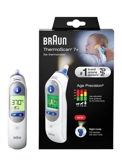 Buy Braun IRT6525 ThermoScan 7+ Ear thermometer with Night mode in UAE