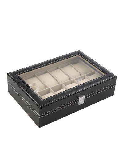 Buy 12-Grid Watch Storage Box ZG666600 in Saudi Arabia