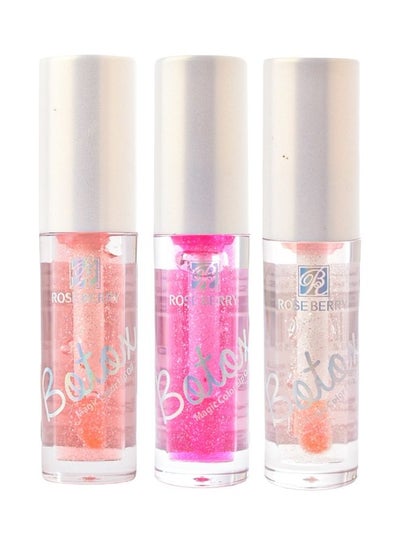 Buy 3 Piece Botox Magic Color Lip Oil Multicolour in Saudi Arabia