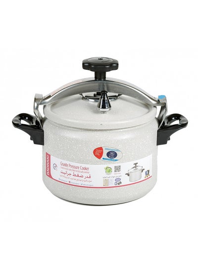 Buy Granite Pressure Cooker Beige 5Liters in Saudi Arabia