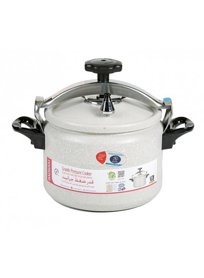 Buy Granite Pressure Cooker Beige 9Liters in Saudi Arabia