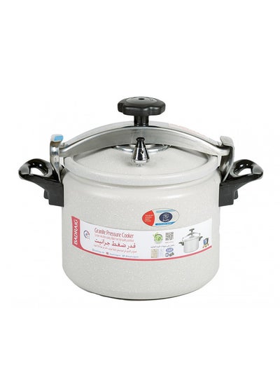 Buy Aluminum Granite Pressure Cooker Beige 18Liters in Saudi Arabia