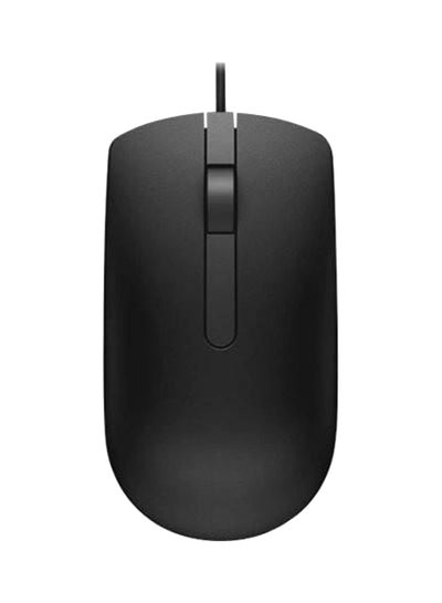 Buy MS116 USB Optical Mouse Black in UAE