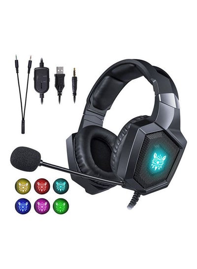 Buy K8 RGB Gaming Headset | 7.1 Surround Sound | Noise Canceling Mic | PC / PS4-3 / MOBILE / XBOX in Egypt