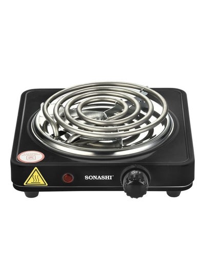 Buy Single Spiral Hot Plate 1500.0 W SHP-609CN Black in UAE