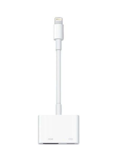 Buy HDMI To Lightning Adapter White in Egypt