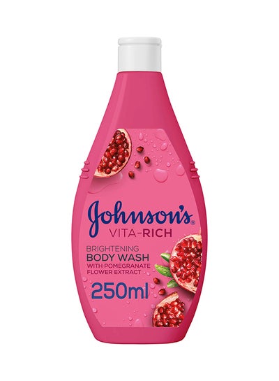Buy Vita Rich Brightening Body Wash With Pomegranate Flower Extract 250ml in UAE