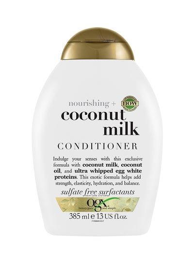 Buy Nourishing Plus Coconut Milk Conditioner 385ml in UAE