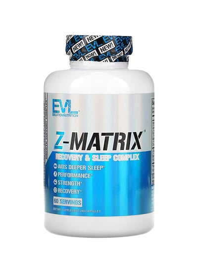 Buy Z-Matrix Dietary Supplement - 240 Capsules in UAE