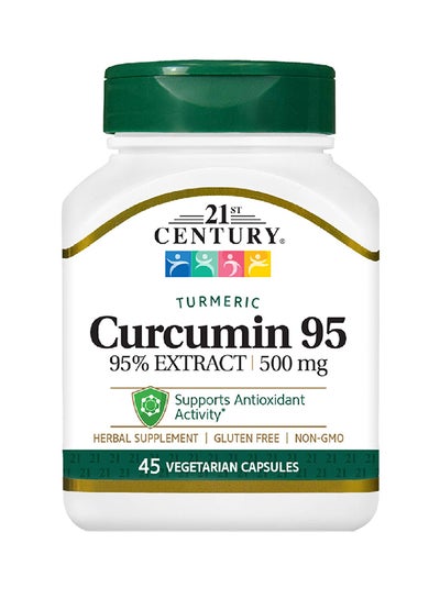 Buy Curcumin 95 Herbal Supplement - 45 Capsules in Saudi Arabia