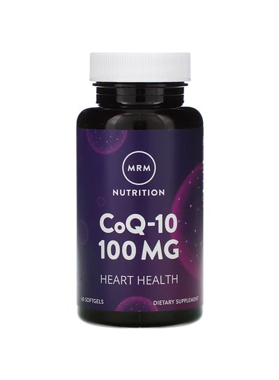 Buy Coq-10 100mg Dietary Supplement - 60 Softgels in UAE