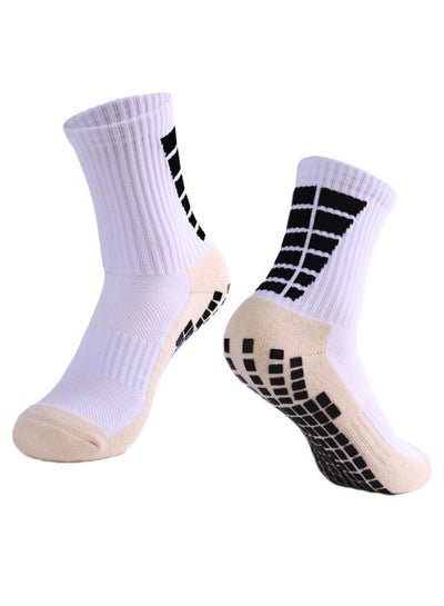 Buy Pair Of Anti Slip Football Socks 22x11x4cm in Saudi Arabia