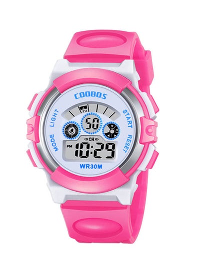 Buy Kids' Water Resistant Rubber Digital Watch 919 in UAE