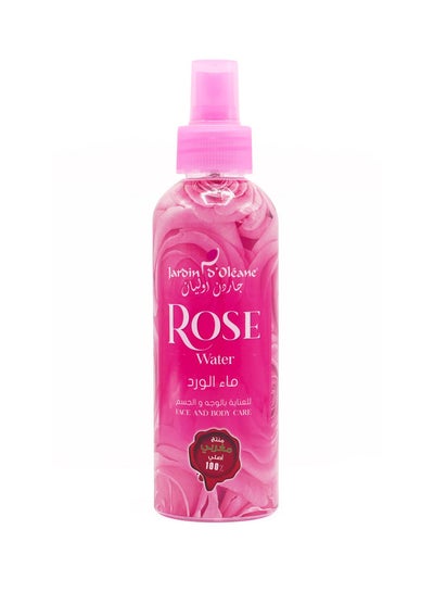 Buy Rose Water Face And Body Care Pink 200ml in UAE