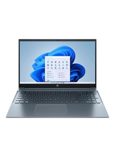 Buy 2022 Newest Pavilion 15-EG1073 With 15.6-inch Full HD Touch Display Intel Core i7-1195G7 Processor/512GB SSD NVMe/16 GB DDR4 RAM/Intel Iris Xe Graphics/Backlit Keyboard/Windows 11 English/Arabic blue in UAE