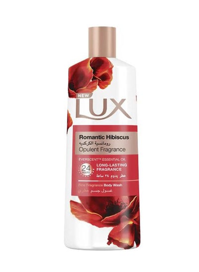 Buy Lux Shower Gel Romantic Hibiscus Multicolour 500ml in Egypt