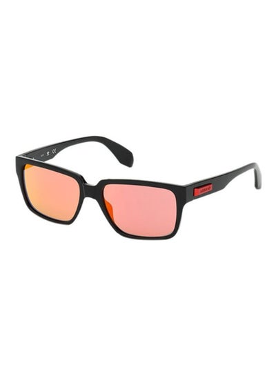 Buy Men's UV Protected Rectangular Sunglasses - Lens Size: 55 mm in UAE