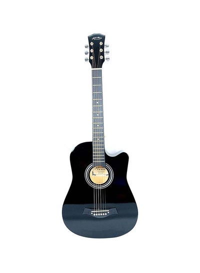 Buy Acoustic Guitar With Bag And Strap 38-Inch Vinyl in UAE