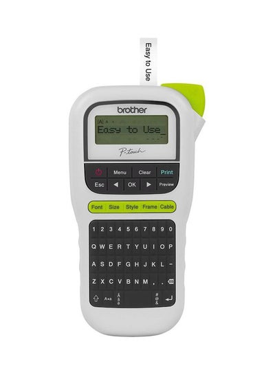 Buy Portable Label Maker White/Black in UAE