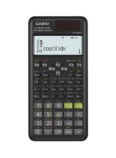 اشتري آلة حاسبة Fx-991Es بلس الإصدار الثاني أسود في السعودية
